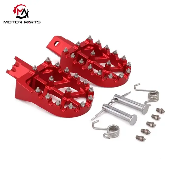 CNC-fodpinde i aluminium til Sur-Ron Light Bee CRF150F CRF230F Dirt Bike Fodstøtter