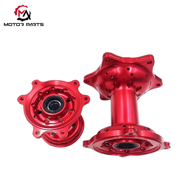 CNC aluminium for- og baghjulsnavsæt til Honda CRF250R CRF450R