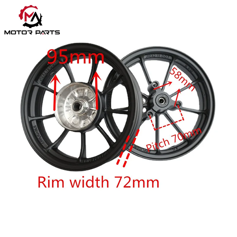 Honda DIO50 motorcykel hjulnav